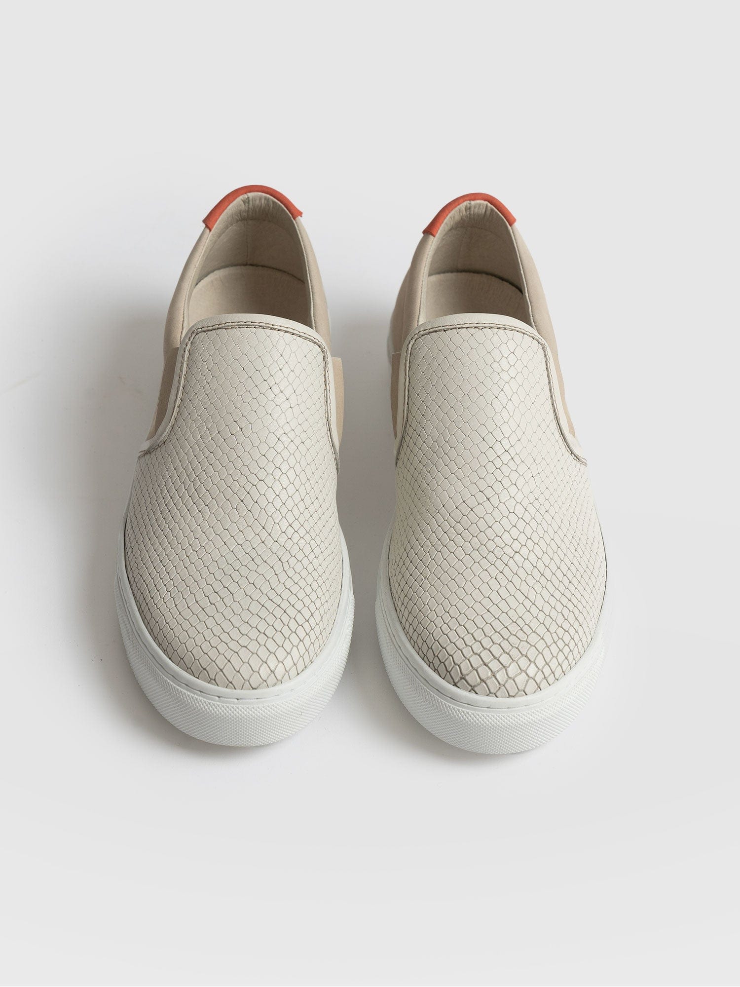 Sloane Slip On Trainer Cream - Women's Trainers | Saint + Sofia® UK
